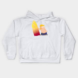 Surfer Dude Kids Hoodie